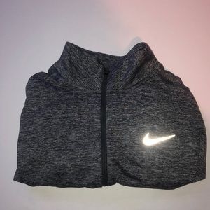 NIKE RUNNING Grey Quarter-Zip